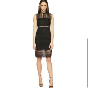 NWT Bardot Marianna Black Lace Dress Sleeveless